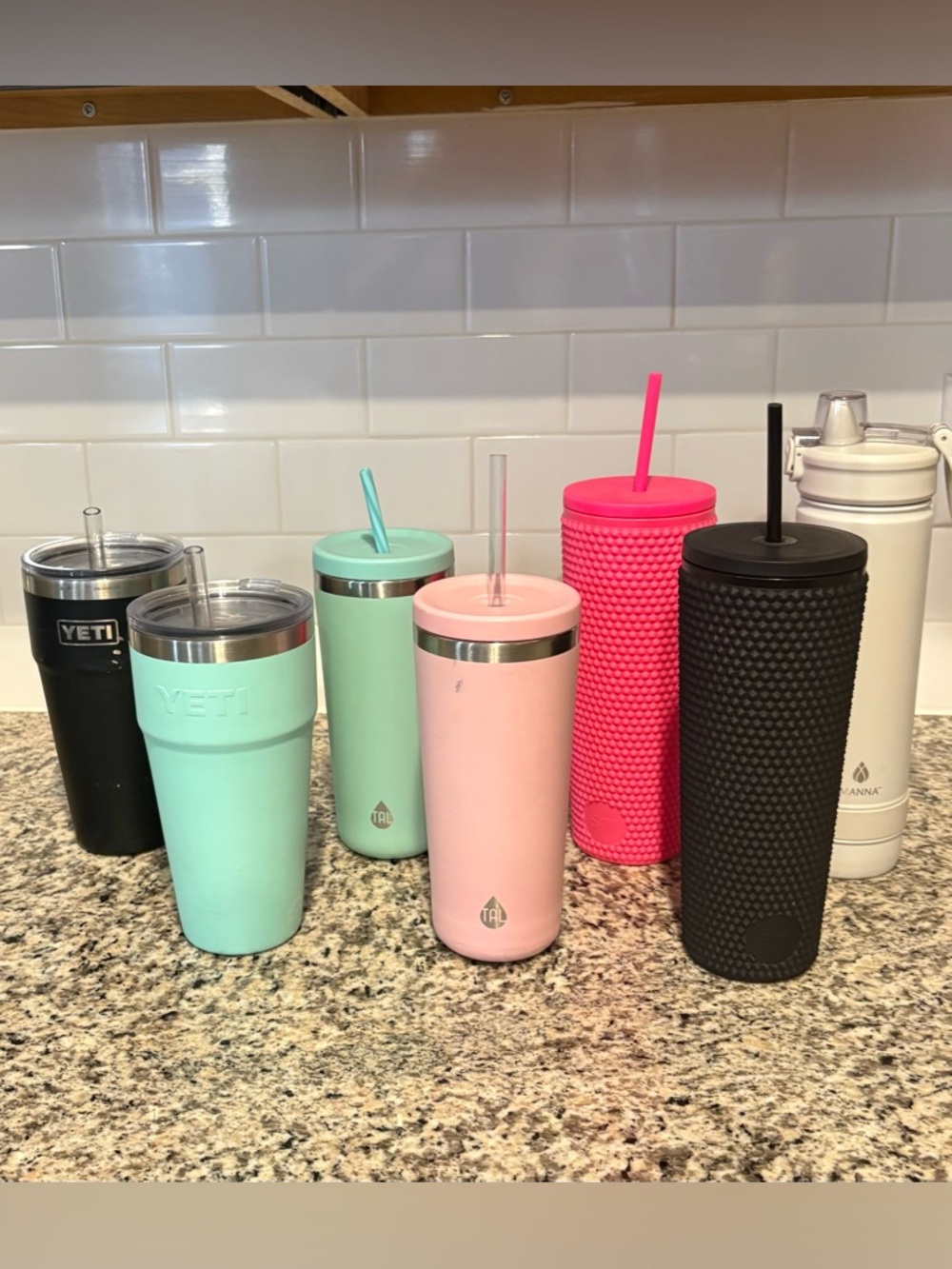 Tumblers, YETI, TAL, SLIM, MANNA